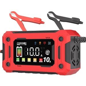 🆕 10A 12V Car Battery Charger